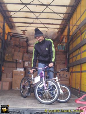 Bicycles for Mihai's Children
Keywords: Oct13