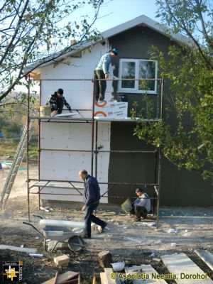 Andrisan House, Saucenita
Polystyrene insulation fix in progress
Keywords: Oct13;Fam-Saucenita;Housing;House-Saucenita