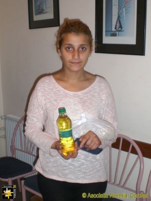 Donated Food
Cristina received food donated by a church in Wales.
Keywords: Nov15;