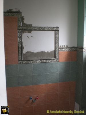 Casa Neemia - Tiling in Bathroom
End of line tiles, donated for use in Casa Neemia
Keywords: mar17;Casa.Neemia