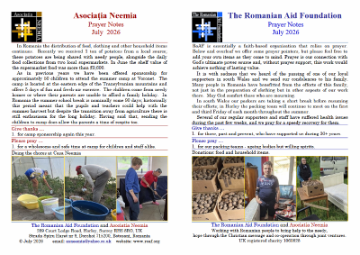 RoAF-AN News, July 2026
You may read the Prayer Notes here
[Album 323]
Keywords: pub2607j